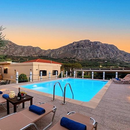 Cretan Kera Villa Heated Pool Zewnętrze zdjęcie