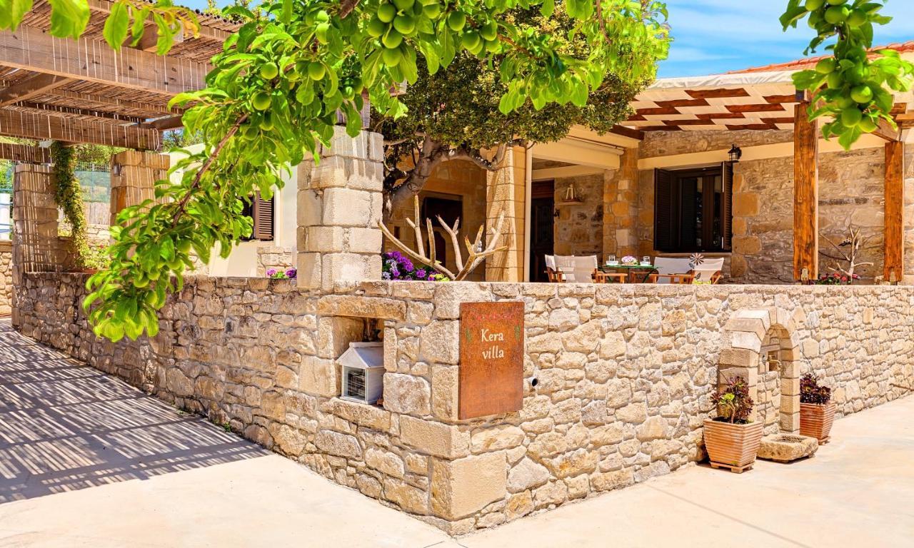 Cretan Kera Villa Heated Pool Zewnętrze zdjęcie
