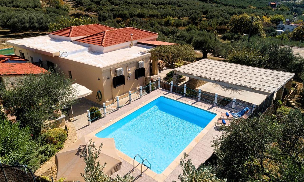 Cretan Kera Villa Heated Pool Zewnętrze zdjęcie