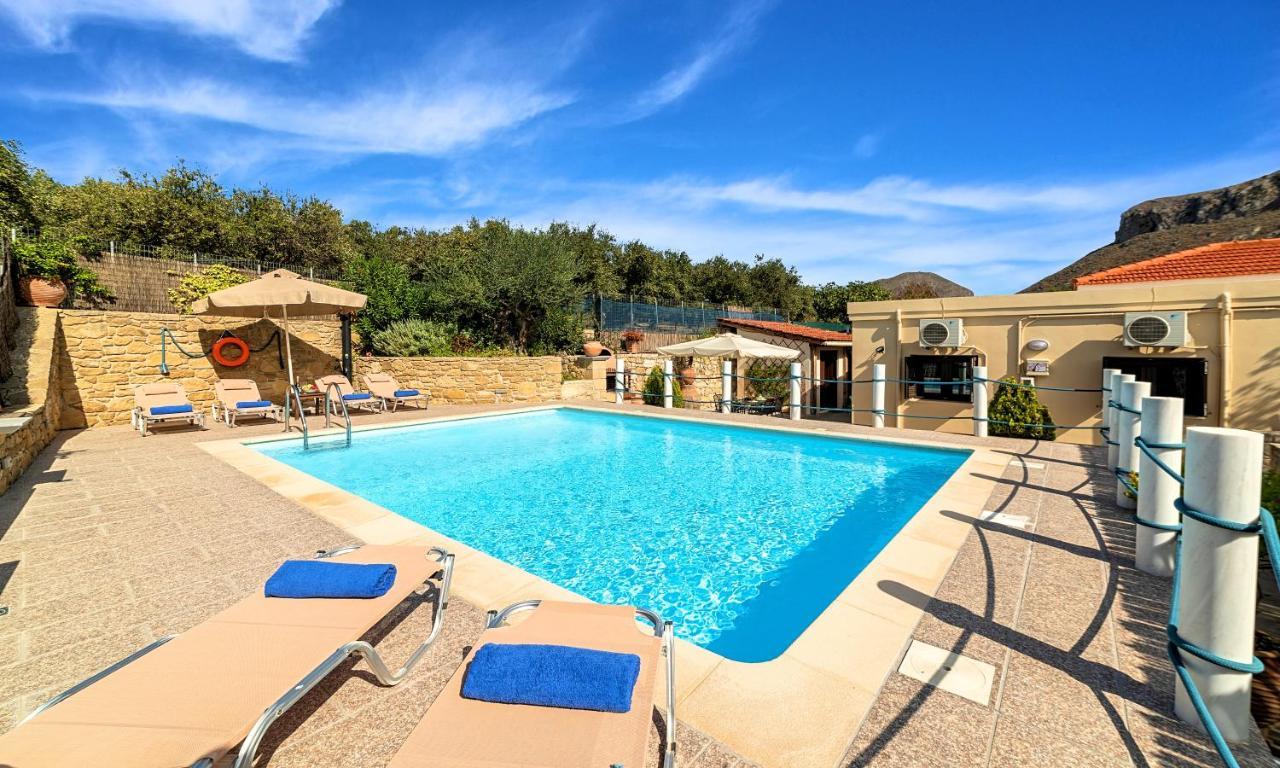 Cretan Kera Villa Heated Pool Zewnętrze zdjęcie