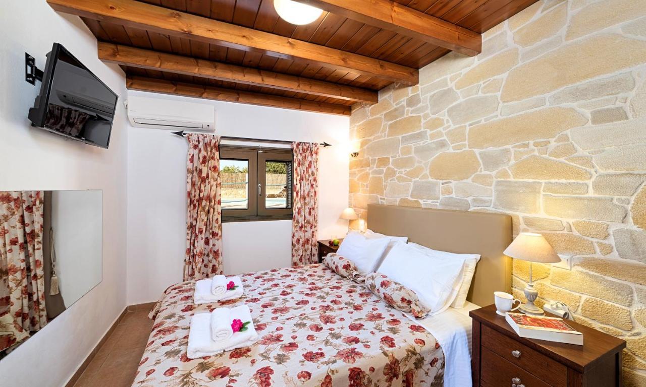 Cretan Kera Villa Heated Pool Zewnętrze zdjęcie