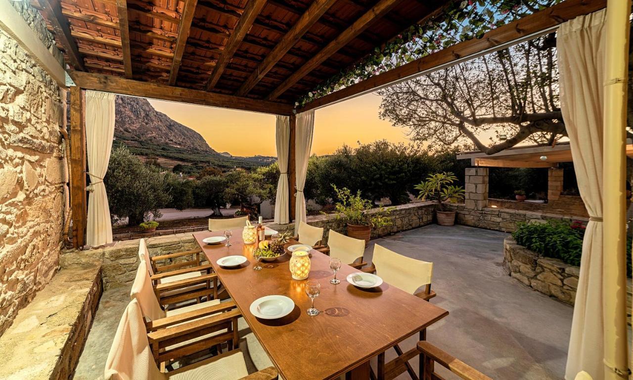 Cretan Kera Villa Heated Pool Zewnętrze zdjęcie