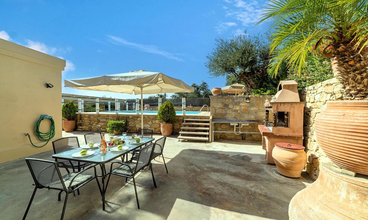 Cretan Kera Villa Heated Pool Zewnętrze zdjęcie