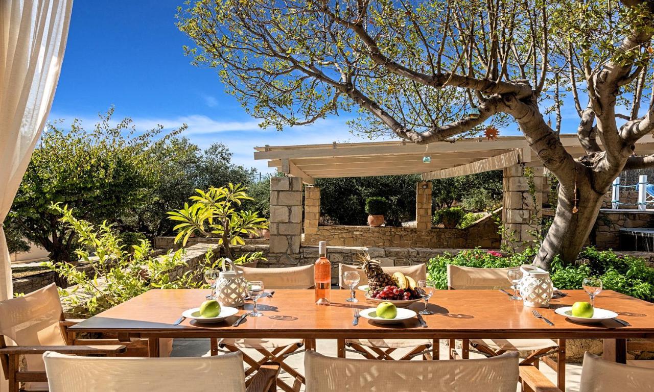 Cretan Kera Villa Heated Pool Zewnętrze zdjęcie