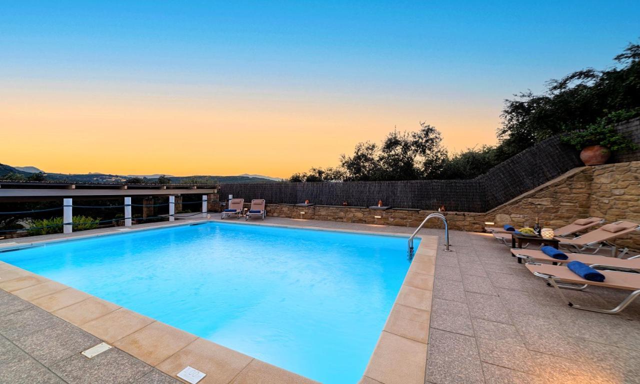 Cretan Kera Villa Heated Pool Zewnętrze zdjęcie